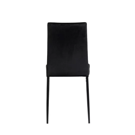 Krzesło tapicerowane TIVOLI czarne - Zdjęcie 4