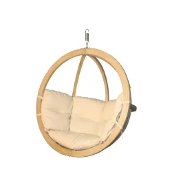 Fotel ogrodowy wiszący SWING POD Kremowy