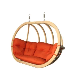 Fotel ogrodowy wiszący SWING POD XL Czerwony