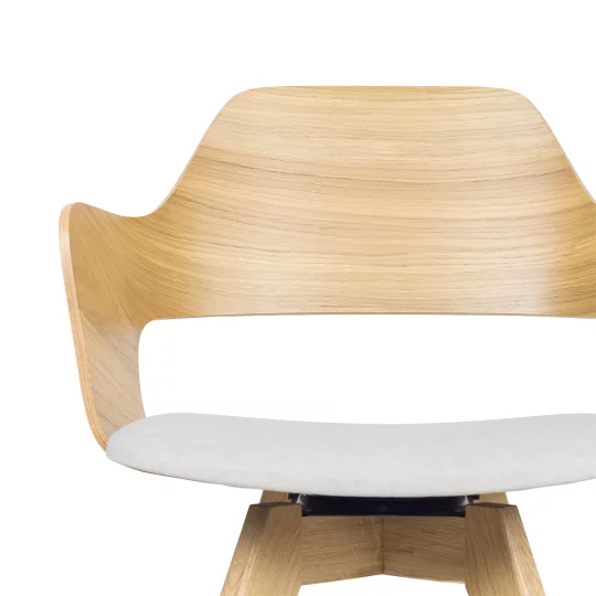 Krzesło drewniane FAMEG B-2515 - Zdjęcie 4