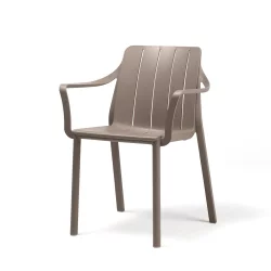 Krzesło Nardi TIBERINA Brązowy