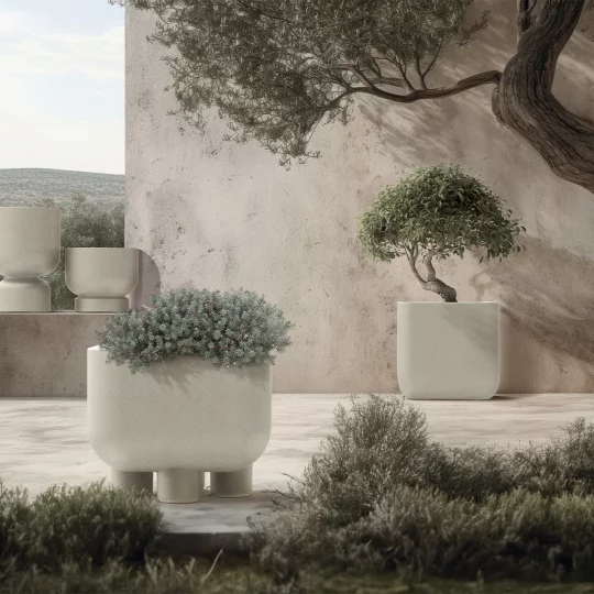 Donica TMBR40M Molta Base Round - Zdjęcie 4