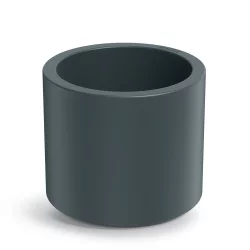 Donica TTL40 Tubla Round Betonowy szary