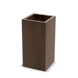 Donica TCLS30H Cubla Square High Rdzawa stal