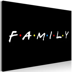 Obraz - Family (1-częściowy) szeroki