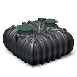 Podziemny zbiornik na deszczówkę RUT5000 Unground Tank Czarny