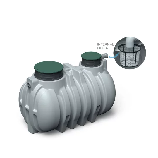 Podziemny zbiornik na deszczówkę RUT3000 Unground Tank - Zdjęcie 4