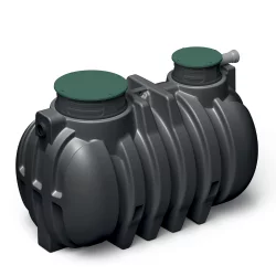 Podziemny zbiornik na deszczówkę RUT3000 Unground Tank Czarny