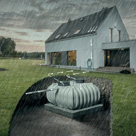 Podziemny zbiornik na deszczówkę RUT2000 Unground Tank - Zdjęcie 6