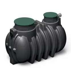 Podziemny zbiornik na deszczówkę RUT2000 Unground Tank Czarny