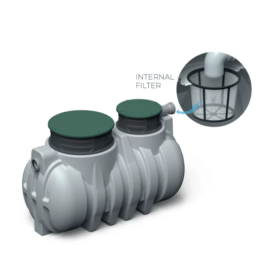 Podziemny zbiornik na deszczówkę RUT1000 Unground Tank - Zdjęcie 4