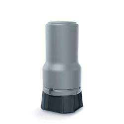 Zbiornik na deszczówkę IDAB200S Aquabell Set Gładki szary