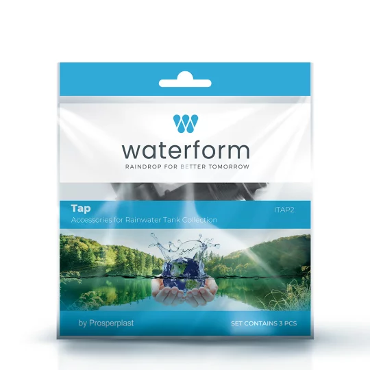 Kranik do zbiornika na deszczówkę ITAP2 Cantap - Zdjęcie 3