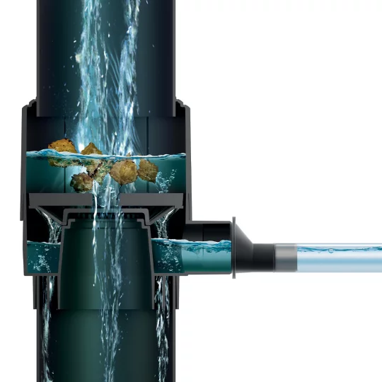 Rynnowy filtr do wody deszczowej wewnętrzny IFILWS Gutter Filter Set - Zdjęcie 2