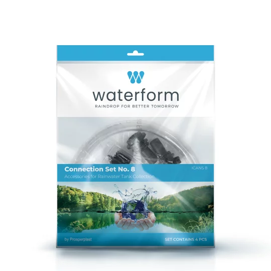 Zestaw przyłączeniowy do zbiornika na deszczówkę ICANS8 Icanset - Zdjęcie 3