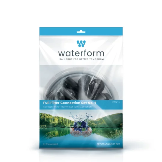 Zestaw przyłączeniowy do zbiornika na deszczówkę ICANS7 Icanset - Zdjęcie 3