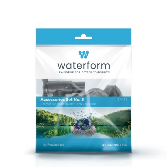 Zestaw przyłączeniowy do zbiornika na deszczówkę ICANS3 Icanset - Zdjęcie 3