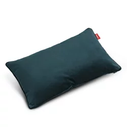 Poduszka Fatboy king pillow velvet Turkusowy