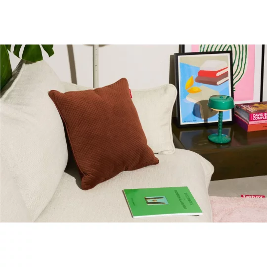 Poduszka Fatboy recycled square pillow royal velvet - Zdjęcie 2