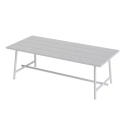 Stół ogrodowy Fatboy Fred's table 220x100 Jasnoszary