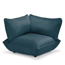 Narożnik Fatboy sumo corner seat velvet Turkusowy