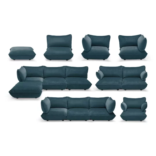 Narożnik Fatboy sumo corner seat velvet - Zdjęcie 8