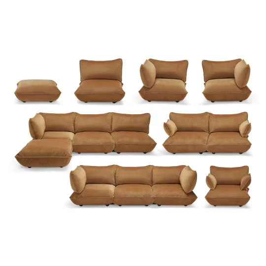 Narożnik Fatboy sumo corner seat velvet - Zdjęcie 8