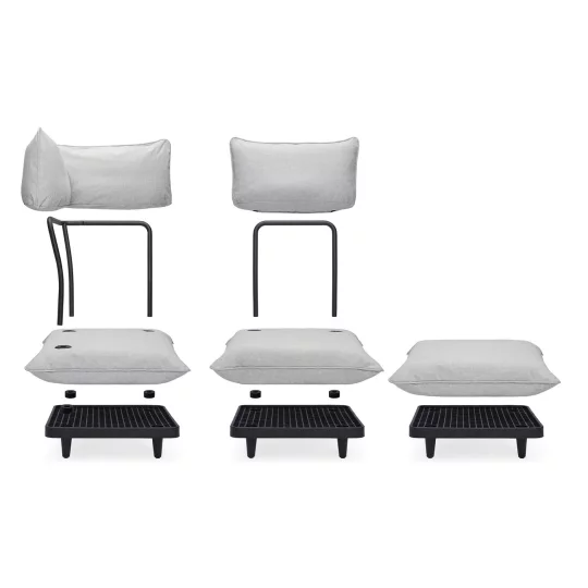Fotel ogrodowy modułowy Fatboy paletti seat - Zdjęcie 7