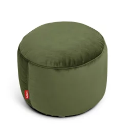 Pufa Fatboy point velvet Ciemnozielony
