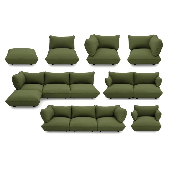 Narożnik Fatboy sumo corner seat velvet - Zdjęcie 9