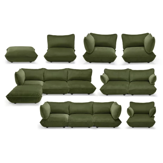 Narożnik Fatboy sumo corner seat velvet - Zdjęcie 10