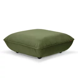 Pufa Fatboy sumo hocker velvet Ciemnozielony