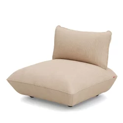 Pufa Fatboy sumo seat velvet Beżowy