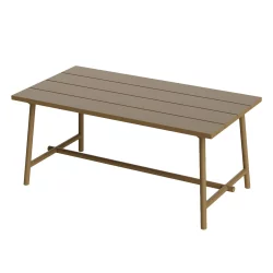 Stół ogrodowy Fatboy Fred's medium table 170x90 Beżowy