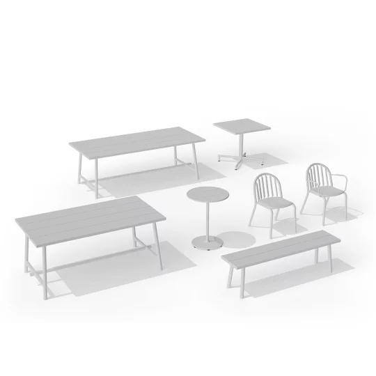 Stół ogrodowy Fatboy Fred's medium table 170x90 - Zdjęcie 12
