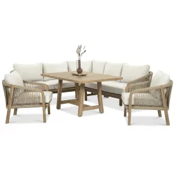 Narożnik MARIGOLD DINING +2x FOTEL