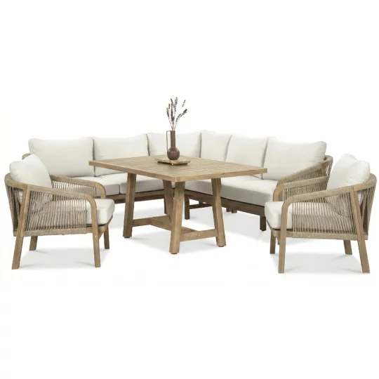 Narożnik MARIGOLD DINING +2x FOTEL
