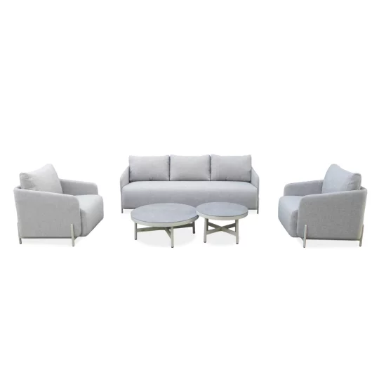 Zestaw AURA CAFFE GREY