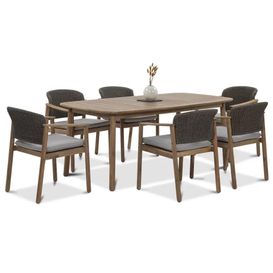 Zestaw DOVER 6+1 DINING - Zdjęcie 2