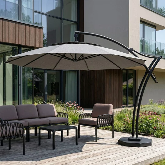 Parasol ogrodowy IBIZA fi 3,5m - Zdjęcie 4