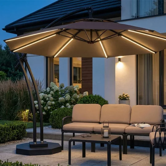 Parasol ogrodowy IBIZA fi 3,5m - Zdjęcie 8