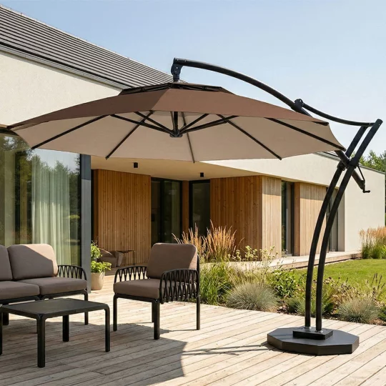 Parasol ogrodowy IBIZA fi 3,5m - Zdjęcie 5