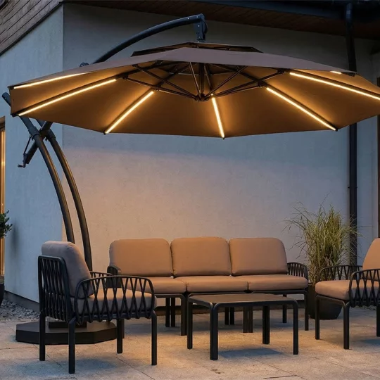 Parasol ogrodowy IBIZA fi 3,5m - Zdjęcie 7