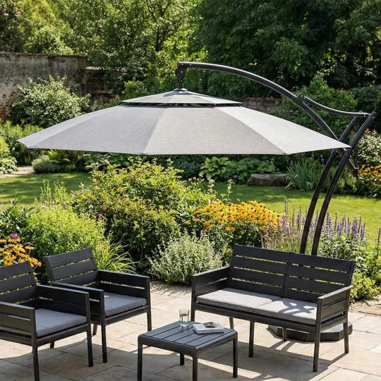 Parasol ogrodowy IBIZA fi 3,5m - Zdjęcie 8
