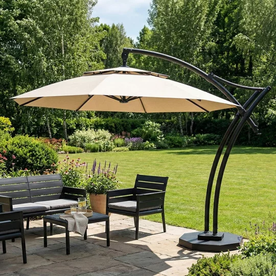 Parasol ogrodowy IBIZA fi 3,5m - Zdjęcie 8