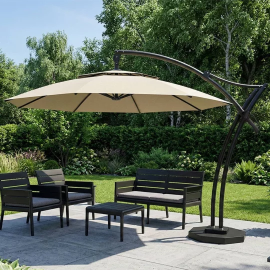 Parasol ogrodowy IBIZA fi 3,5m - Zdjęcie 7