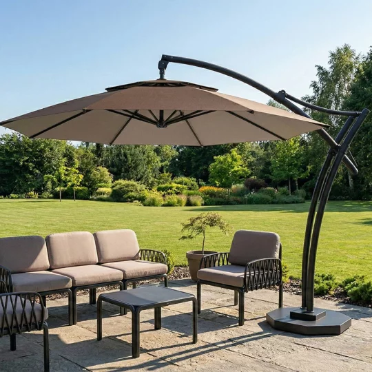 Parasol ogrodowy IBIZA fi 3,5m - Zdjęcie 8