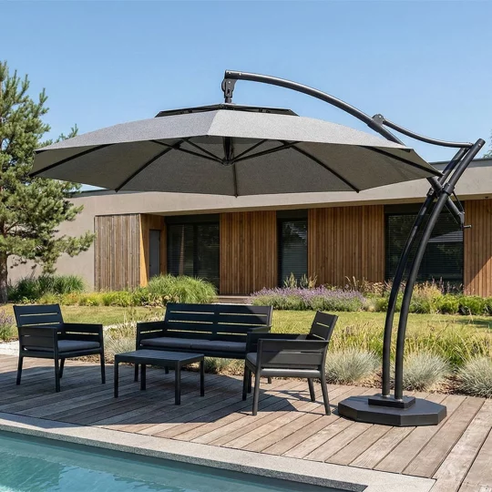 Parasol ogrodowy IBIZA fi 3,5m - Zdjęcie 6