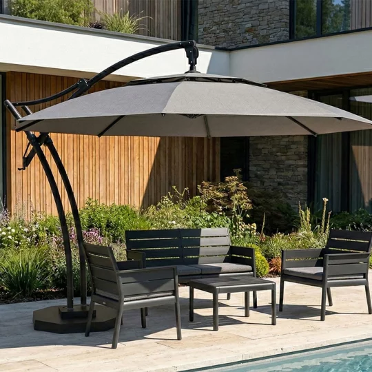 Parasol ogrodowy IBIZA fi 3,5m - Zdjęcie 7