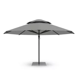 Parasol ogrodowy VESUVIO fi 5,5m Szary
